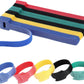 150PCS 8 Inch Cable Ties Reusable Multi-Purpose Wire Ties Cord Organizer Adjustable Cable Management 5 Colors