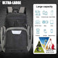 LARIPOP Basketball Backpack Bag with Ball Compartment Ventilated Shoe Compartment for Men Youth Soccer Volleyball Training