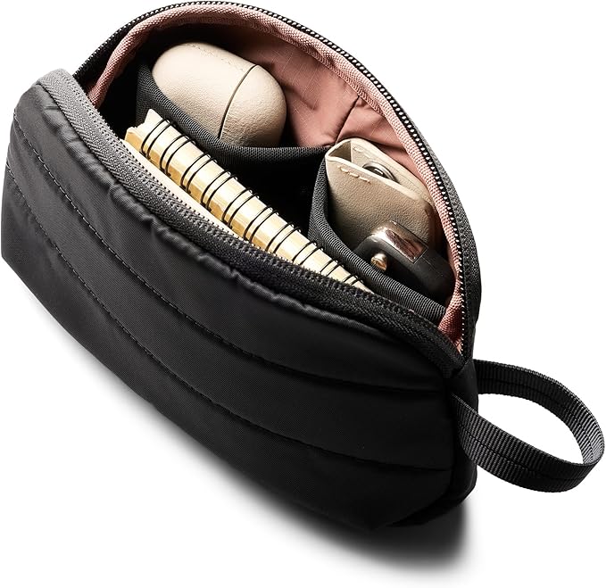 Bellroy Laneway Daily Pouch (Organizer Pouch for Everyday or Travel, with Internal Organization) - Ink