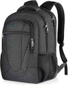 BIKROD 45L Extra Large Travel Laptop Backpack for Men and Women, Carry on Back Pack Fit 18.4 IN Laptop, Black, Gift