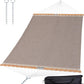 SUNCREAT Hammocks Outdoor Hammock with Spreader Bar, Poolside Portable Hammock for Outside, Coffee