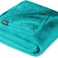 Bare Home Fleece Blanket - Full/Queen - Ultra-Soft Lightweight for Bed, Sofa, and Couch - Luxury Microplush - Cozy Warm Blanket (Full/Queen, Emerald)