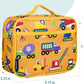 Wildkin Kids Insulated Lunch Box – Durable and Reusable for School & Travel - Under Construction