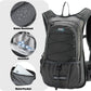15L Insulated Hydration Backpack Pack with 2L Water Bladder Lightweight Hiking Backpack Bag for Women Men Daypack for Hiking Running Festival Camping Biking - Roamly