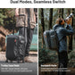 PGYTECH 2-in-1 Roller Camera Backpack, DSLR/SLR/Mirrorless Bag for Travel Photographers, Rolling Luggage with Tripod & Removable Modular & Rain Cover, Compatible with Canon, Nikon, Sony