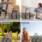 Women Duffle Weekender Travel Bag: Large Duffel Bags with Shoe Compartment Carry On Overnight Tote Bag with Wet Pocket Toiletry Bag Traveling Weekend Gym Yoga Hospital Bags for Womens Brown Leopard