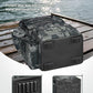 MATEIN Fishing Backpack with 4 Tackle Boxes, Fishing Bag with Rod Holder & Safety Compass & Cooler, Gifts for Fishermen
