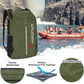 Piscifun Dry Bag Waterproof, Lightweight Dry Backpack Roll-Top Sealed with Waist Pouch and Phone Case Keeps Gear Dry Inside for Kayaking, Boating 10L 20L 30L