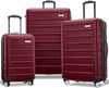 Samsonite Omni 2 Hardside Expandable Luggage with Spinner Wheels, 3-Piece Set (19/24/28), Natural Merlot