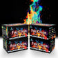 MEKER Fire Color Changing Packets - Fire Pit, Campfires, Outdoor Fireplaces, Bonfire - Magic Colorful Changing Fire - Perfect Fire Camping Accessories for Kids & Adults (48 Pack)