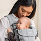 BabyBjörn Baby Carrier Harmony, Light Gray, Woven Mélange, 3-in-1 Ergonomic Baby Carrier, Newborn, Facing-in, Outward-Facing, and Back Carrying Positions Supported (7-40 lbs), Newborn to Toddler