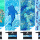 Microfiber Thin Lightweight Beach Towel Sand Free Quick Dry Absorbent Compact Towels for Swimming Pool Camping Beach Accessories Large Easy Pack Travel Things for Vacation Essentials Adult Gift