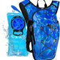 Reflective Hydration Backpack, Hydration Pack - Water Backpack with 2L/3L Hydration Bladder, Essential for Festivals - Rave Hydration Pack for Hiking, Running, Cycling, and Festivals