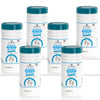 6 Pack Canister Hand Sanitizing Wipes, Alcohol Free 450 Count Canister Disposable Hand Sanitizer Wipes, Fresh Scent, Lint Free & Durable