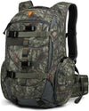 Mardingtop Camo Hunting Backpack for Bow Rifle Gun，Large Capacity Tactical Hunting Day Pack with Rain Cover for Hunting Camping Hiking