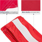 HOMEST XL Nylon Laundry Bag with Strap, Large Dirty Garments Organizer, Easy Fit a Hamper or Clothing Basket, Can Carry Up to 4 Loads of Clothes, Red