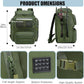 HAMBOLY Fishing Backpack with Rod Holders, 40L Tackle Box Backpack for Fishing Gear, Waterproof Fishing Bag for Men