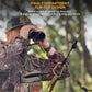 NEW VIEW Bino Packs for Hunting - Binocular Straps Harness Chest Pack with Detachable Rangefinder Pouch, Adjustable Camo Binos Harness & Rain Cover - Ideal for Bow Hunter- Large
