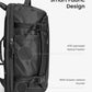 tomtoc Travel Backpack 40L, TSA Friendly Flight Approved Carry-on Luggage Hand Water-resistant Lightweight Business Rucksack, Durable Large Weekender Bag Daypack Fits 17.3 Inch Laptop