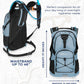National Park Foundation 18L Hydration Backpack with 2 Liter Hydro Water Bladder Bag, Lightweight Daypack for Cycling, Hiking, Running, Climbing, for Men Women Kids