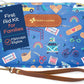 KeepGoing Travel First Aid Kit for Kids – 130 Pc. for Car, Home, Purse, Diaper Bag & Backpack with Latex-Free Bandages - Mini First Aid Kit Travel Size TSA-Approved