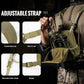 VISMIX Binocular Harness, Adjustable Binocular Harness Chest Pack with Rain Cover for Hunting Hiking Shooting