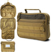 VELVEBAG Toiletry Bag for Men, Mens Travel Bag Toiletry Organizer Dopp Kit Waterproof Bathroom essentials Hanging Shaving toiletries Bag for Men Travel for Cosmetic,Toiletries Accessories, Khaki - Roamly