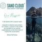 Sand Cloud Large Turkish Beach Towel - Sand Free - 100% Organic Turkish Cotton Yarn - Quick Dry Oversized Towel for Beach, Picnic, Blanket or Bath - As Seen on Shark Tank - Marine Bundle
