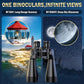 High Powered Binoculars 15-35x70 Zoom for Adults, Long Range Military Binoculars for Bird Watching Hunting Travel Concerts, Astronomy Binoculars with BAK4 Prism & FMC Lens