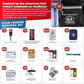First My Family 4-Person Emergency Survival Kit with LifeStraw Water Filter - Disaster Preparedness Backpack with Hurricane and Earthquake Supplies, 72 Hour Survival Gear