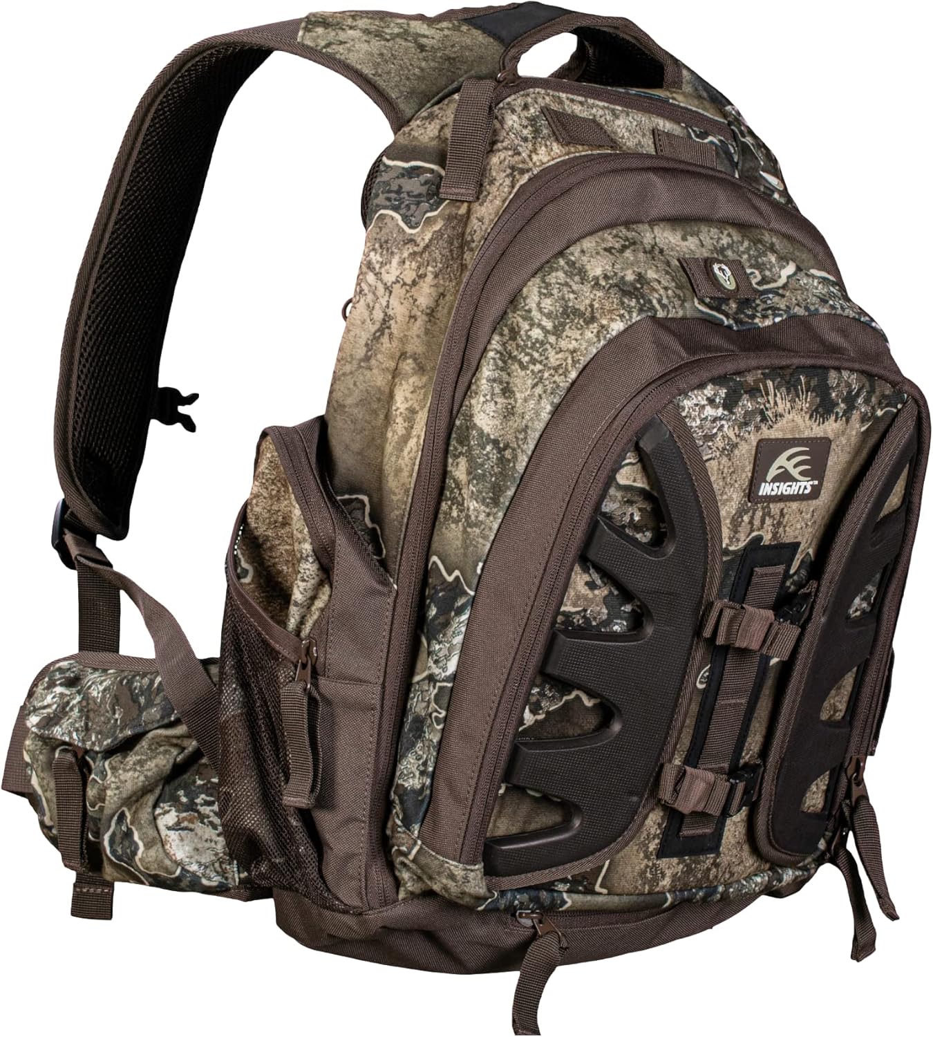 Insights Hunting by frogg toggs - The Element, Heavy Duty 1,831 Cubic Inch Hiking Fishing Camping Hunting Backpack, Realtree EXCAPE - Roamly