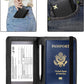 ZOPPEN Passport Holder Wallet, Passport Cover Travel Wallet Women Travel Essentials Accessories Document Organizer Travel Must Haves Rfid Blocking Cover Case for Women and Men, Black