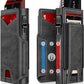 Wallet for Men Wallet with Slim Pop Up Card Holder 9-13 Cards, Bifold Minimalist Smart Wallet RFID Blocking Credit Card Holder with ID Window & Stretchable Cash Slot Compact Metal Aluminum Card Case