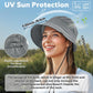 Sukeen Lightweight Bucket Hat for Women Quick-Dry Hiking Hat Packable Foldable UV Sun Hat for Outdoor Activities