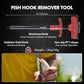 Goture Fishing Tool Kit,Fishing Pliers,Fillet Knife with Sheath,Fish Lip Gripper,Fish Hook Remover,Lanyard,Line Scissors,Sharpener,Stainless Steel Soap,Saltwater Gear Kit,Red/Pink,Gifts for Men/Women