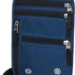 Neck Wallet – Travel Pouch and RFID Blocking Passport Holder for Women and Men, Slim Travel Wallet (Navy)