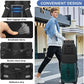 Laptop Lunch Backpack for Men - 40L Large Capacity Work Backpack with Lunch Compartment and USB Post, RFID Insulated Cooler Backpack for Work, Travel, Picnic, Black