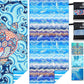 2 Pack Microfiber Lightweight Beach Towel Sand Free Quick Dry Absorbent Thin Compact Towels for Swimming Pool Camping Beach Accessories Large Easy Pack Travel Things for Vacation Essentials Gift