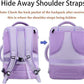 MATEIN Purple Backpack, Extra Large Travel Backpack for Women, Expandable Suitcase for Hiking Camping Gym, Water Resistant Carryon Daypack for Travelling, Cute Gifts, Light Purple