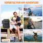 AYAMAYA Fishing Backpack, 40L Tackle Backpack with Rod Holders & 2 Tackle Trays, Large Water-resistant Fishing Bag Equipments