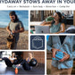 HYDAWAY 25oz Collapsible Water Bottle - BPA-Free, Leakproof, Lightweight, and Space-Saving - Perfect for Hiking, Travel, and All-Day Hydration