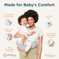 Ergobaby Lift Ergonomic Baby Hip Seat Carrier with Storage, Comfortable Wide Waistbelt and Lumbar Support (17lbs - 45lbs) - Anti-Slip Toddler Carrier - Onyx Black