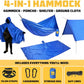 Wise Owl Outfitters Camping Hammock – 500lbs Portable Hammock with Tree Straps - Travel, Backpacking, Hiking, Outdoors Camping Gear - Single or Double
