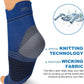 Plantar Fasciitis Sock (6 Pairs) for Men and Women, Compression Foot Sleeves with Arch and Ankle Support (Black, Nude, Navy, Large)
