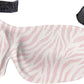 Bucky 40 Blinks No Pressure Printed Eye Mask for Travel & Sleep, Zebra, One Size