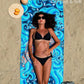 Microfiber Lightweight Thin Beach Towel Sand Free Quick Dry Absorbent Compact Towels for Swimming Pool Camping Beach Accessories Large Easy Pack Travel Things for Vacation Essentials Gift Adult