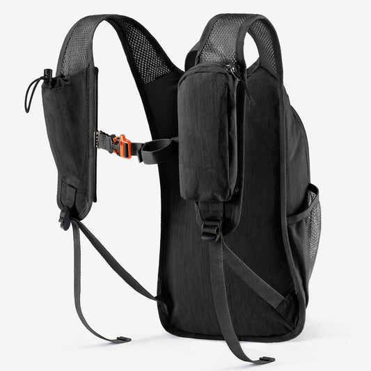 10L Small Hiking Backpack Travel Daypack Lightweight Packable Back Pack for Women Men(Black) - Roamly