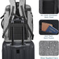 55L Carry On Backpack, Extra Large Travel Backpack for Men & Women, Expandable Big Capacity For Airplanes, Travel Gifts for Men Women, Fits 18.4 Inch Laptop, Luggage Suitcase Daypack Bag, Grey