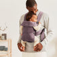 BabyBjörn Baby Carrier Mini, Cotton, Dark Purple | Newborn Carrier (7-25 lbs), Ergonomic, Easy-to-Use