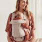 BabyBjörn Baby Carrier Mini, 3D Jersey, Light Beige | Newborn Carrier (7-25 lbs), Ergonomic, Easy-to-Use
